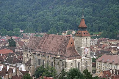 What was the historical region of Brașov once dominated by?