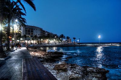 How far is Torrevieja from the city of Alicante?