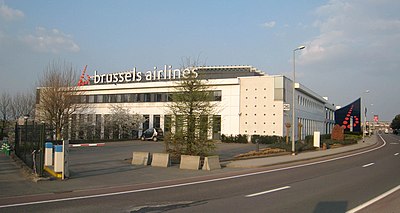 Which city is not directly served by Brussels Airlines from Brussels?