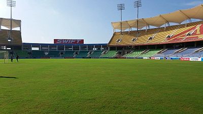 What is the capacity of the Jawaharlal Nehru Stadium, the home ground of Kerala Blasters FC?