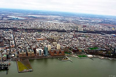 What was Hoboken's rank on Niche's "2022 Best Places to Live in Hudson County" list?