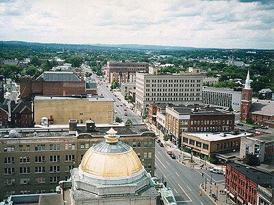 What is the population of Utica, New York according to the 2020 U.S. Census?