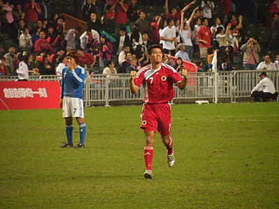 Who holds the record for the most appearances for the Hong Kong national football team?