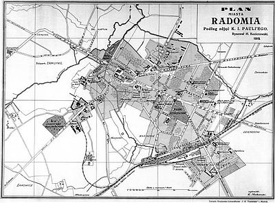 What significant event took place in Radom in 1976?