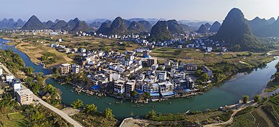 What is the main industry in Guilin?