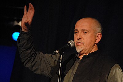 When was Peter Gabriel inducted into the Rock and Roll Hall of Fame as a solo artist?