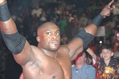 In which year did Bobby Lashley have his first professional MMA fight?