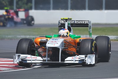 Which racing series did Paul di Resta compete in before Formula One?