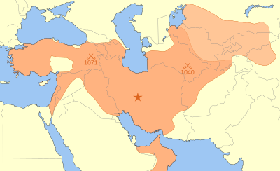 Which empire supplanted the Seljuk Empire in 1194?
