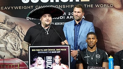 What weight class does Andy Ruiz Jr. compete in?