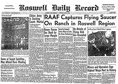 In which county is Roswell, New Mexico located?
