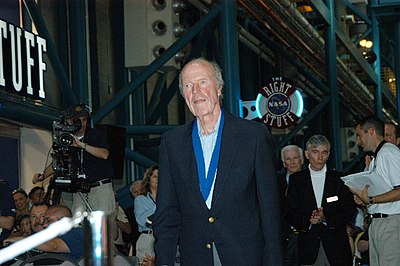 What year was Gordon Cooper selected as an astronaut?