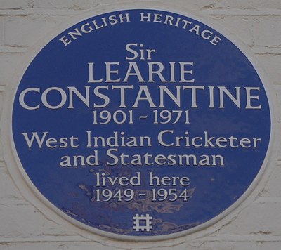 In which year did Learie Constantine become a life peer?