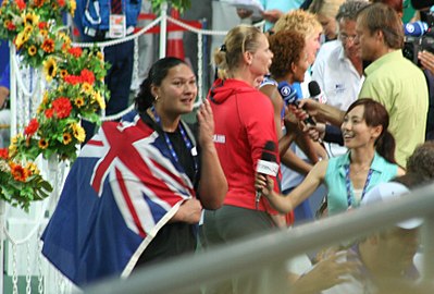 How many Olympic gold medals has Valerie Adams won?
