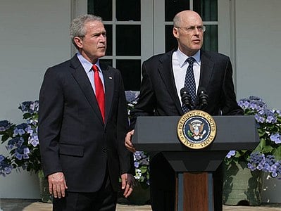 What major did Henry Paulson pursue in college?
