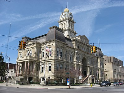 What is the county seat of Allen County, Ohio?