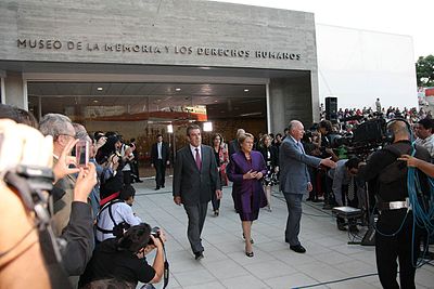 In which of the listed event did Michelle Bachelet attend?