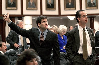 What position did Rubio hold in the city of West Miami before entering the Florida House of Representatives?