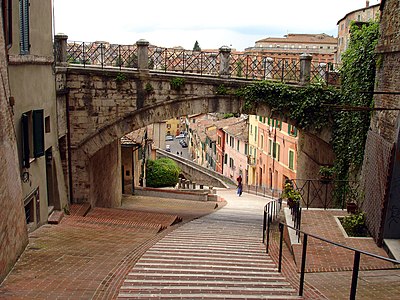 In which country is Perugia located?