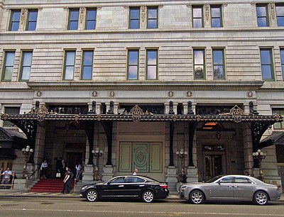 What is the Plaza Hotel known as an icon of?