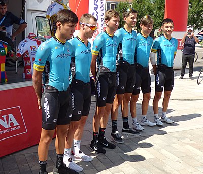 What was the UCI team code for Astana City?