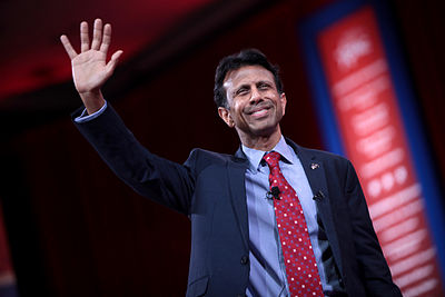 What is Bobby Jindal's wife's name?