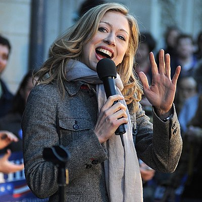 Chelsea Clinton’s first role in education was at which institution?