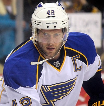 What is the St. Louis Blues' team colors?