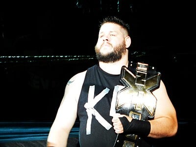 How many times has Kevin Owens held the PWG World Championship?