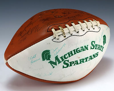 In which NCAA division does the Michigan State Spartans football team compete?