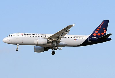 Which major airline group does Brussels Airlines belong to?