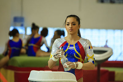 At what age was Larisa Iordache first called "The New Nadia"?