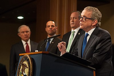 What was DeWine's role before becoming Ohio's Attorney General in 2011?