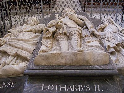 Who succeeded Lothair III after his death?
