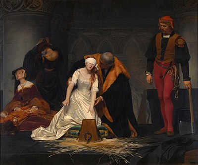 Who was the main supporter of Lady Jane Grey's claim to the throne?
