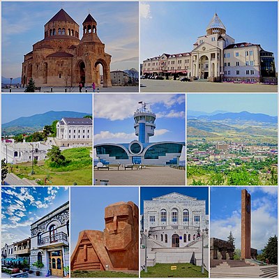 In which year did Stepanakert become the capital of the Nagorno-Karabakh Autonomous Oblast?