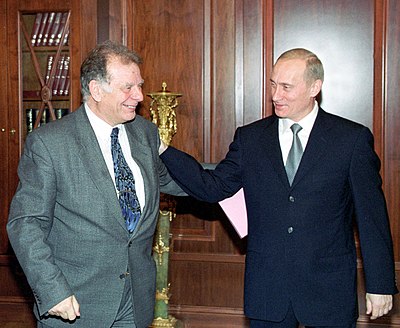What year did Alferov begin his political career?