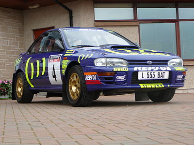 Which team did McRae represent in the World Rally Championship?