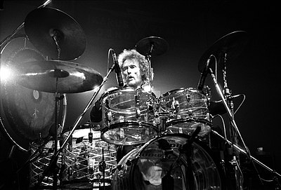 How many times was Ginger Baker inducted into the Classic Drummer Hall of Fame?
