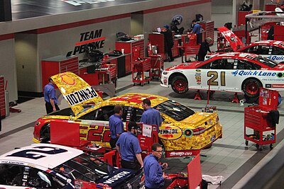 Which two NASCAR series has Joey Logano won?