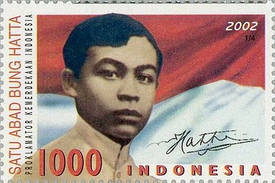 How did Mohammad Hatta contribute to Indonesian history?