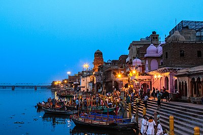 Which Indian state is Mathura located in?