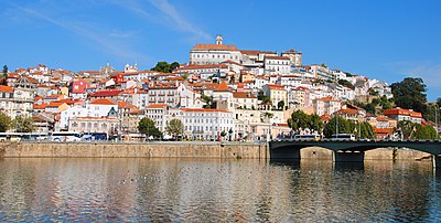 What is the name of the Coimbra's main cathedral?