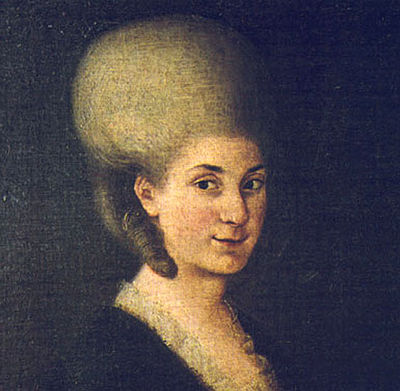 In which city was Maria Anna Mozart born?