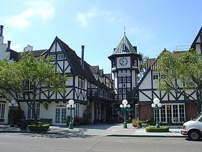 Which popular outdoor activity is Solvang known for?