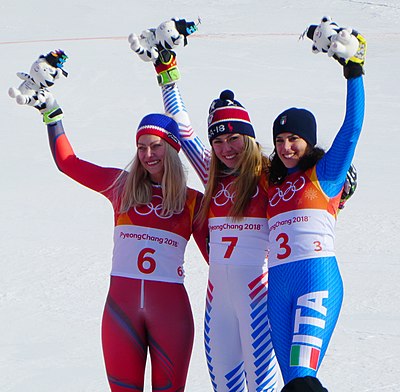 How many years has Shiffrin been competing in professional Alpine Skiing?