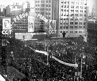 Who succeeded Juan Perón as President of Argentina after his death in 1974?