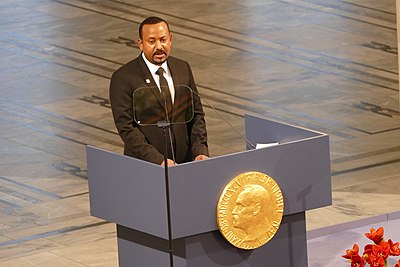In which year did Abiy Ahmed become the Prime Minister of Ethiopia?