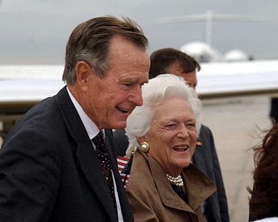 What is the height of George H. W. Bush?