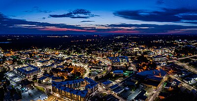 Which university is located in Greenville, North Carolina?